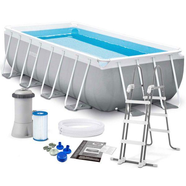 בריכת INTEX במידות 400X200X122 ס"מ דגם 26790 אינטקס