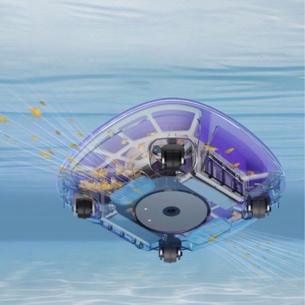 ⁦רובוט אלחוטי NIYA SONAR F1 מבית Maytronics – אספקה 21.5⁩ – תמונה ⁦4⁩
