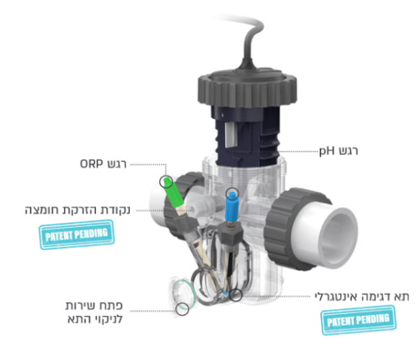 ⁦מכשיר מלח לבריכה G40 פלוס משאבה דיאפרגמה⁩ – תמונה ⁦2⁩