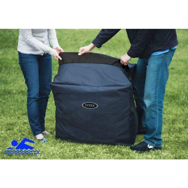 ⁦ג'קוזי מרובע ג'טים ובועות ל-6 אנשים מבית INTEX 28462⁩ – תמונה ⁦2⁩