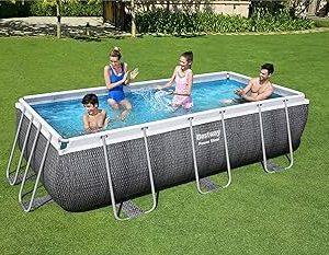 בריכת אולטרה 4.04X2.01X1.00 + מ. פילטר 530 +סולם דגם : CHEVRON 56721 BESTWAY